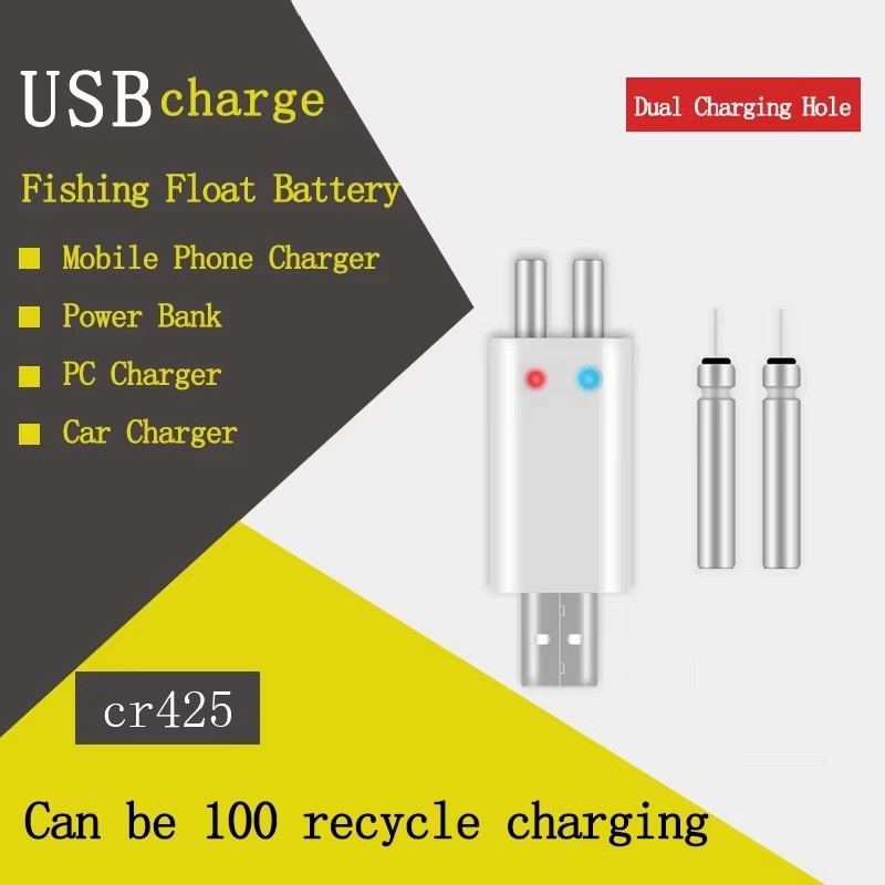 Batería recargable CR425 CR322 - Fish Finder Charger reseña y precio