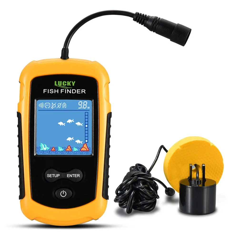 Lucky LCD pantalla a Color por - Fish Finder Portable reseña y precio