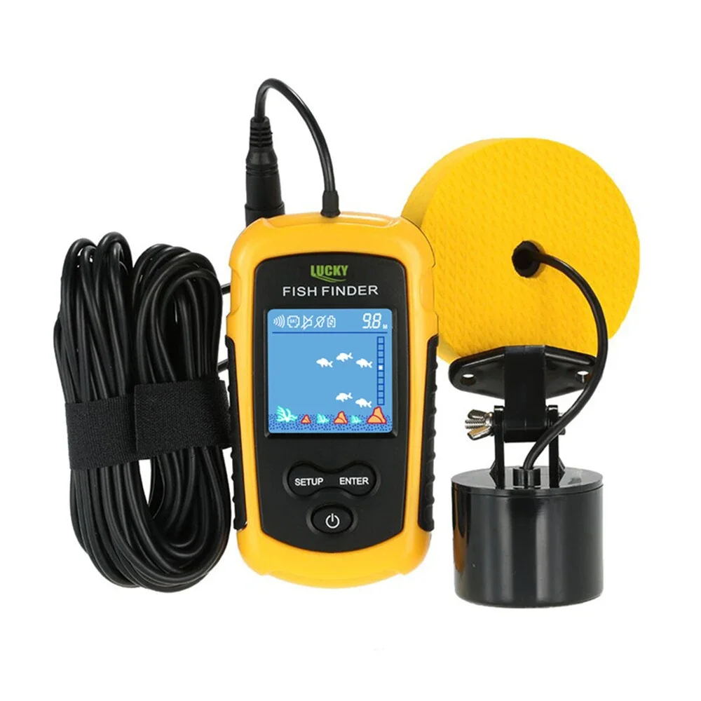 Lucky LCD pantalla a Color por - Fish Finder Portable reseña y precio