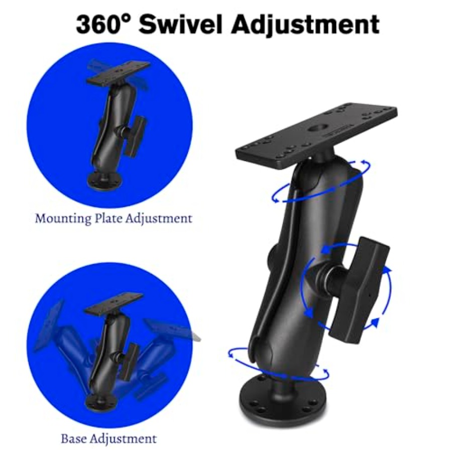 Soporte para sonda de pesca pa - Fish Finder Mount reseña y precio
