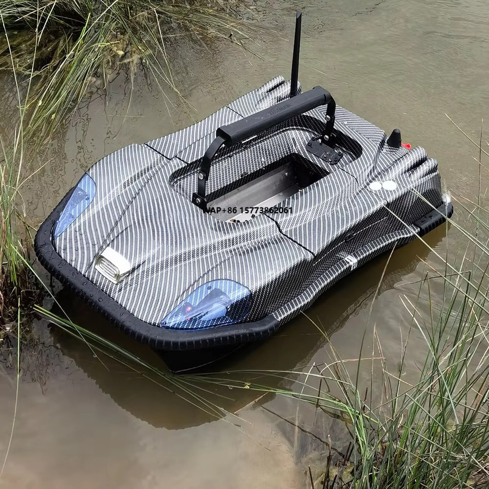 Barco Cebador de Pesca con Con - Fish Finder reseña y precio
